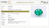 Natural Emerald | Govt. Lab Certified | Oval Mixed Cut | GreenReport No 10047D40589 image 1