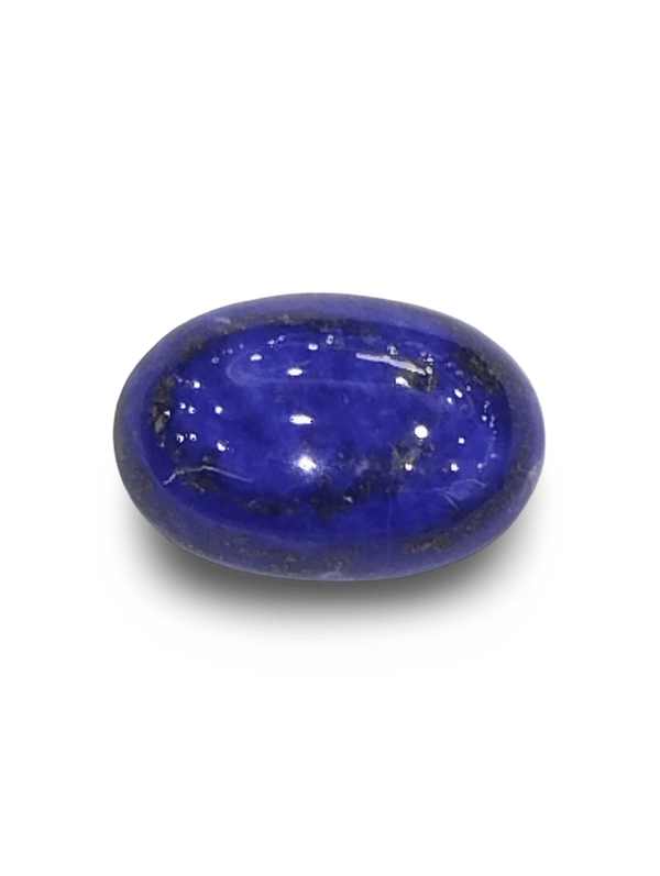 Natural Lapis Lazuli | Oval Cut | Royal Blue | High Pyrite Presence | IGC CertifiedCertificate No.: IGCDKBAJ44667 image 1