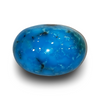Natural Turquoise | Sea Blue | Oval | Matrix Background | IGC CertifiedCertification: IGC (IGCDKBAJ44718) image 1
