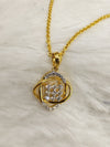 Graceful Diamond Pendant in 14K Gold – 0.25 Carat image 0