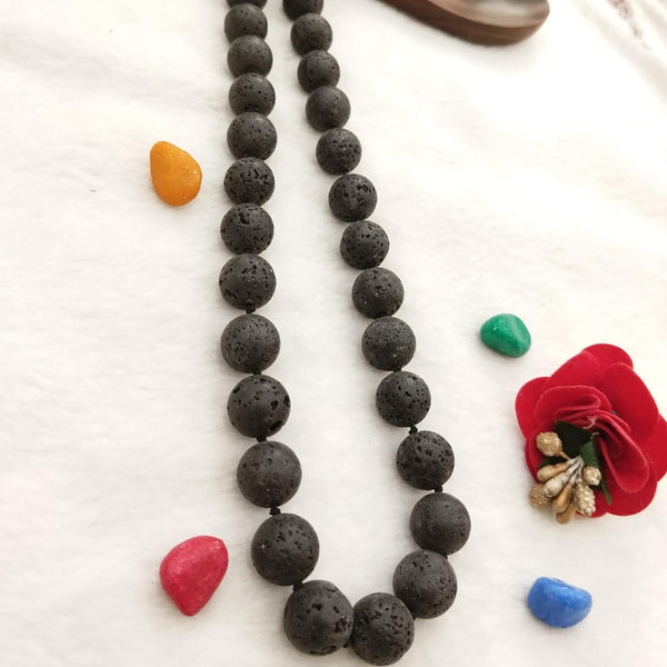 Lava Beads Necklace P.063 image 3