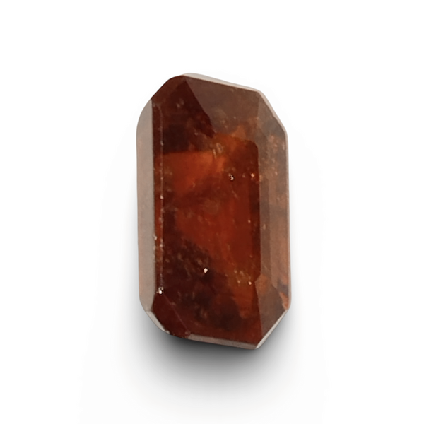 Natural Hessonite (Gomed) | Octa Step Cut | IGC Certified Certificate Number: IGCDKBAJ42758 image 1