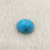Natural Turquoise Firoza 10.40 Ratti oval cabochon sea blue with matrix