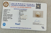 Natural Pearl 6.55 Ratti IGCDKBAJ48359 IGC certificate