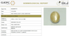 Natural Cats Eye |12H50| Govt. Lab Certified | OVAL CABOCHON | Report No- 12634D51773