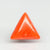 Natural Red Italian Coral |7H50| Triangular Cabochon | Govt. Lab Certified | Report No. 11836D47510