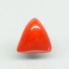 Natural Red Italian Coral |7H50| Triangular Cabochon | Govt. Lab Certified | Report No. 11775D47384