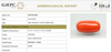 Natural Red Italian Coral |5H50| Oval Cabochon | Govt. Lab Certified | Report No. 12675D51966
