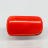 Natural Red Italian Coral |5H50| Cushion Cabochon| Govt. Lab Certified | Report No. 11877D47659