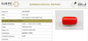 Natural Red Italian Coral |5H50| Cushion Cabochon| Govt. Lab Certified | Report No. 11877D47659