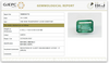 Natural Emerald | Govt. Lab Certified | Octagon Step Report No- 10828D43716