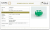 Natural Emerald | Govt. Lab Certified | Oval Mixed Report No- 10805D43619