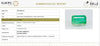 Natural Emerald |22H00| Govt. Lab Certified Octagon Step Report No- 10701D43171