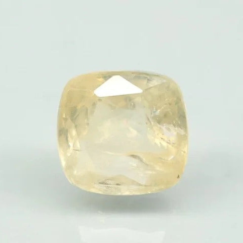 Natural Yellow Sapphire |KB 85P00| Cushion Mixed | Transparent | Govt. Lab Certified | Report No. 11934D48149