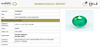 IIGJ certificate 10104D40731 for natural Emerald from Tushar Gems