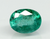 Natural Emerald (Panna) oval mixed cut loose gemstone, report no. 12938D53286