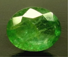 Natural Emerald (Panna) oval mixed cut loose gemstone, report no. 13438D54810