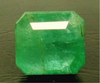 Natural Emerald (Panna) octagon step cut loose gemstone, report no. 13438D54811
