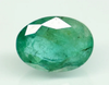 Natural Emerald 6.80 ct oval mixed cut loose gemstone, green, IIGJ certified report no. 13439D54828