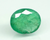 Natural Emerald 9.14 ct oval mixed cut loose gemstone, green, IIGJ certified report no. 13439D54830