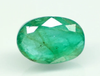 Natural Emerald 3.98 ct oval mixed cut loose gemstone, green, IIGJ certified report no. 13439D54834