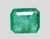 Natural Emerald (Panna) octagon step cut loose gemstone, report no. 13760D56708