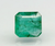 Natural Emerald 4.44 ct octagon step cut loose gemstone, green, IIGJ certified report no. 6810D26566