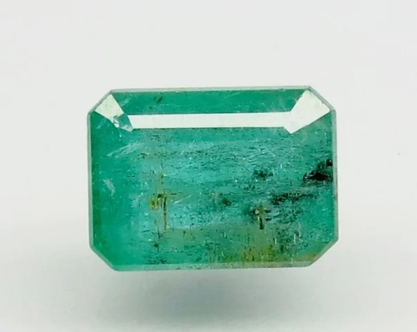 Natural Emerald 8.53 ct octagon step cut loose gemstone, green, IIGJ certified report no. 6810D26569