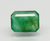 Natural Emerald 6.54 ct octagon step cut loose gemstone, green, IIGJ certified report no. 6938D27097