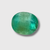 Natural Emerald 4.70 ct oval mixed cut loose gemstone, green, Govt. Lab Certified