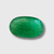 Natural Emerald 4.77 ct oval mixed cut loose gemstone, green, Govt. Lab Certified