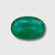 Natural Emerald 3.85 ct oval mixed cut loose gemstone, green, Govt. Lab Certified