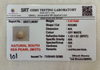 SRT Gems Testing Laboratory certificate SRGTL96597 for Natural South Sea Pearl from Tushar Gems