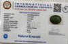 Natural Emerald| 25H00 | OVAL MIX | Lab Certified No. IGCDKBAJ42813