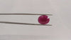 Natural Purplish Red Ruby |12H00| Certified Unheated | Oval Mixed Cut Report No. 9581D38693