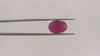 Natural Purplish Red Ruby |12H00| Certified Unheated | Oval Mixed Cut Report No. 9498D38424