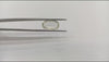 Video of natural Yellow Sapphire (Pukhraj) oval mixed cut, IIGJ report 12859D52934