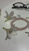 Pink Premium Rose Quartz Open The Heart Chakra Bracelet For Men & Women