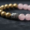 PYRITE & ROSE QUARTZ LOVE & WEALTH