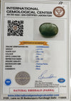 Natural Emerald |15H00| OVAL MIX | Lab Certified No. IGCDKBAJ64067