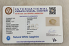 IGC certificate of authenticity IGCDKBAJ49508 - Natural White Sapphire 4.28 Ratti