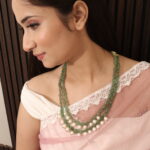 Emerald-Pearl Necklace: A Timeless Union of Elegance and Luxury-G.STB10