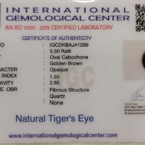 Tiger Eye  The Essence of Grounding and Strength
