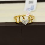 Kisna 14K Gold Natural Diamond Ring – 0.05 Ct of Subtle Elegance