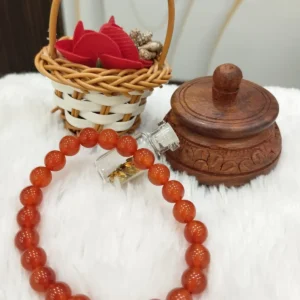 Red Premium Coralline Bracelet Positive Energy Bracelet For Men & Women