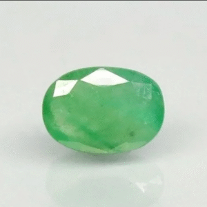 6.24 Ratti Natural Emerald | Govt. Lab Certified | Oval Mixed Cut | Green