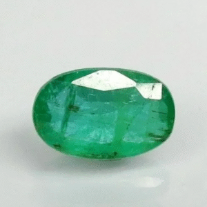 6.50 Ratti Natural Emerald | Oval Mixed Cut | Transparent | Govt. Lab Certified