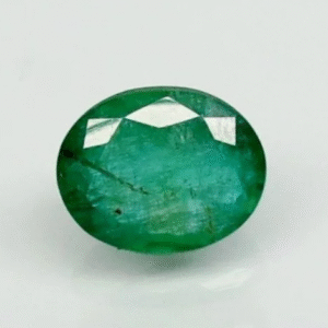 8.38 Ratti Natural Emerald | Govt. Lab Certified | Oval Mixed Cut
