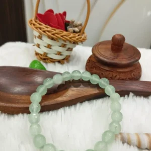 Green  Premium Aventurine Usher in Luck & proceperity Bracelet for Men & women