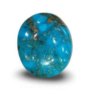 41.44 Ratti Natural Turquoise | IGC Certified | Oval | Matrix Sea Blue